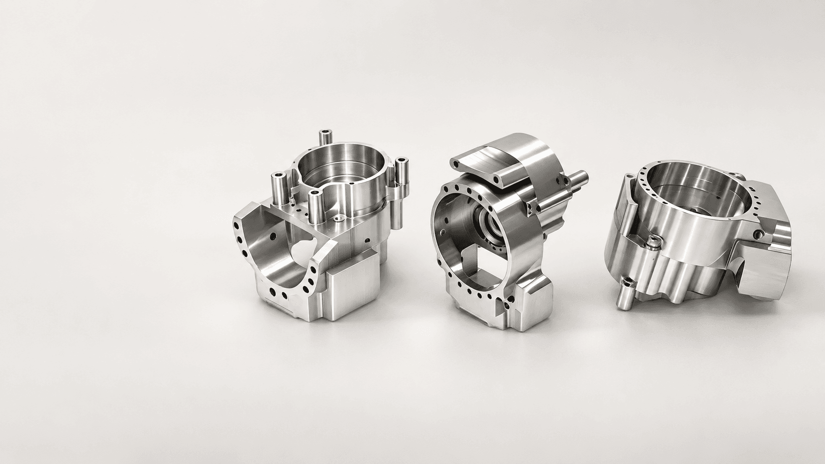 Complex precision-machined metal components